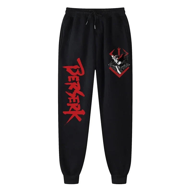 Berserk Sweatpants – Unisex, Anime Style, Guts Design - Eden of Clothes