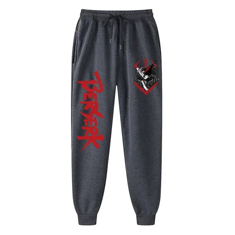 Berserk Sweatpants – Unisex, Anime Style, Guts Design - Eden of Clothes
