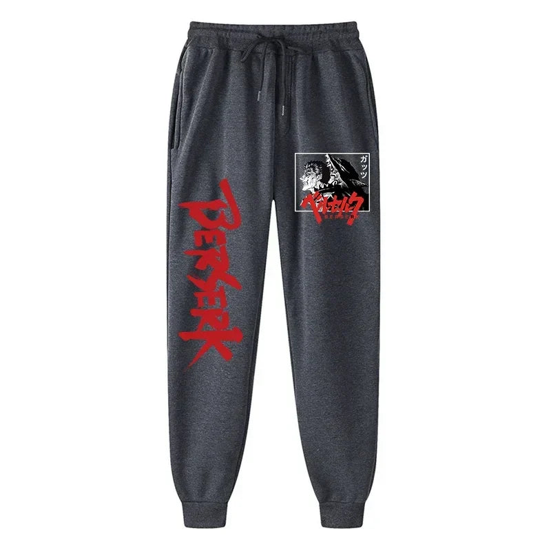Berserk Sweatpants – Unisex, Anime Style, Guts Design - Eden of Clothes