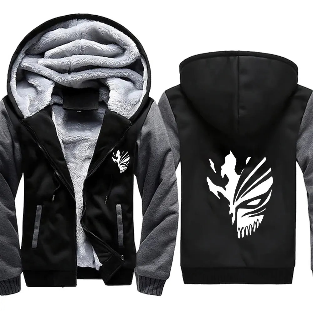 Zip-Up Hoodie – Soul Reaper Style, Bleach - Eden of Clothes