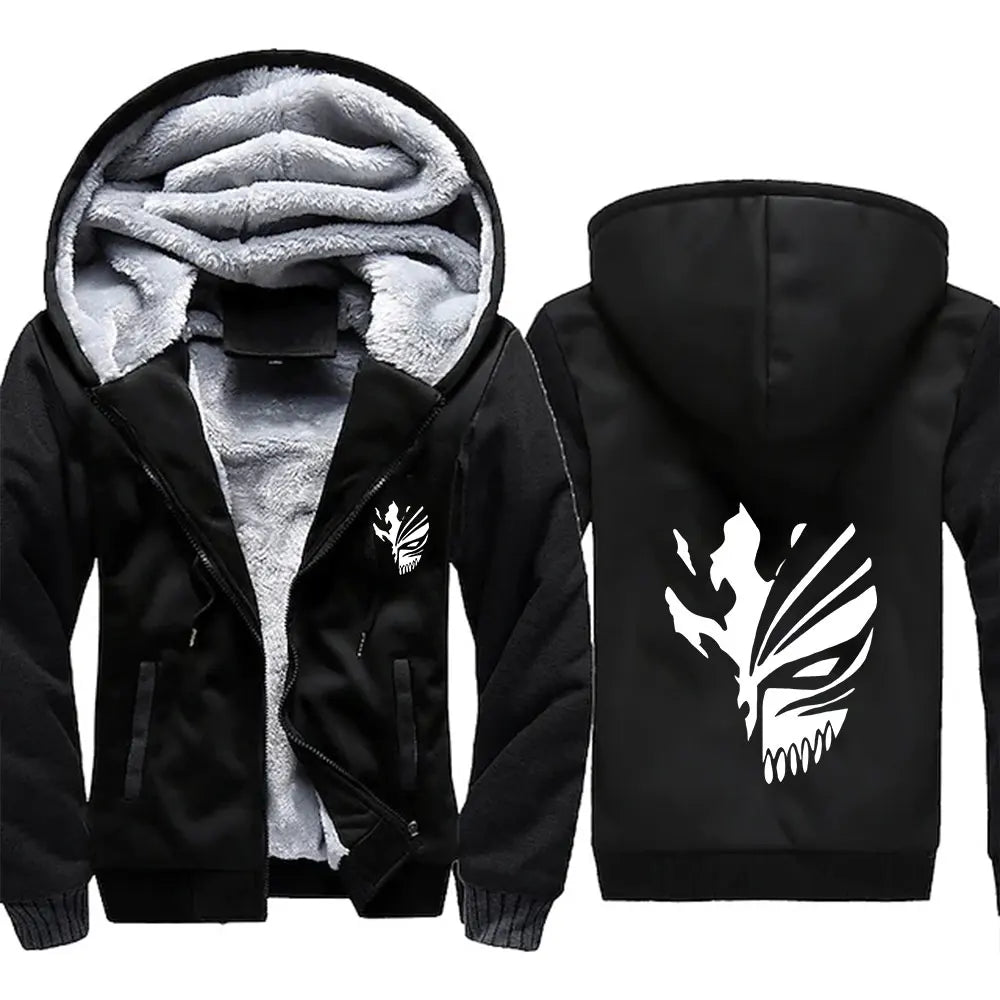 Zip-Up Hoodie – Soul Reaper Style, Bleach - Eden of Clothes