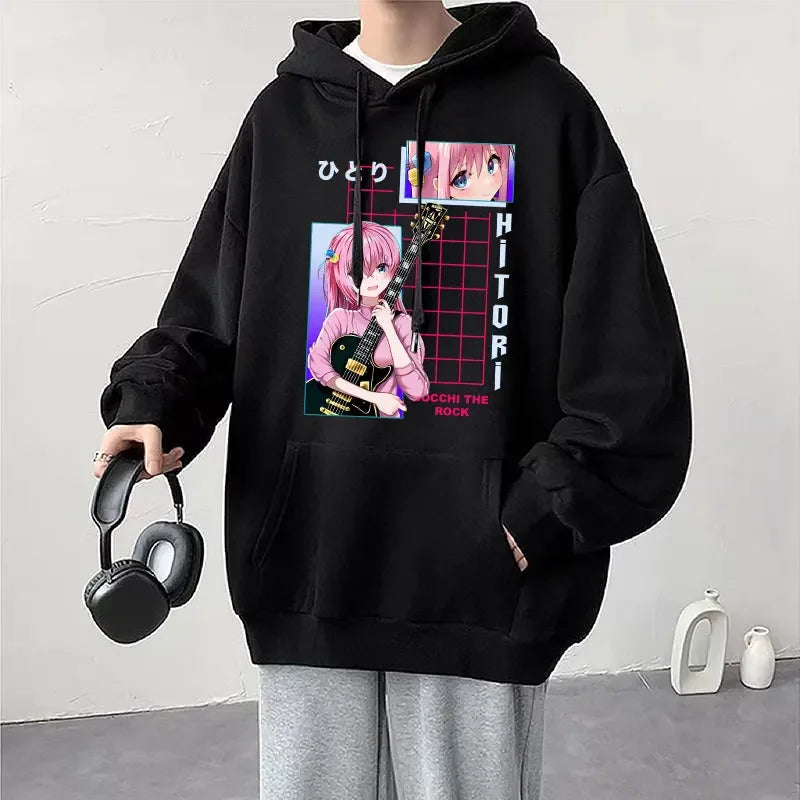 Bocchi Hoodie – Casual Fit, BOCCHI THE ROCK! - Eden of Clothes