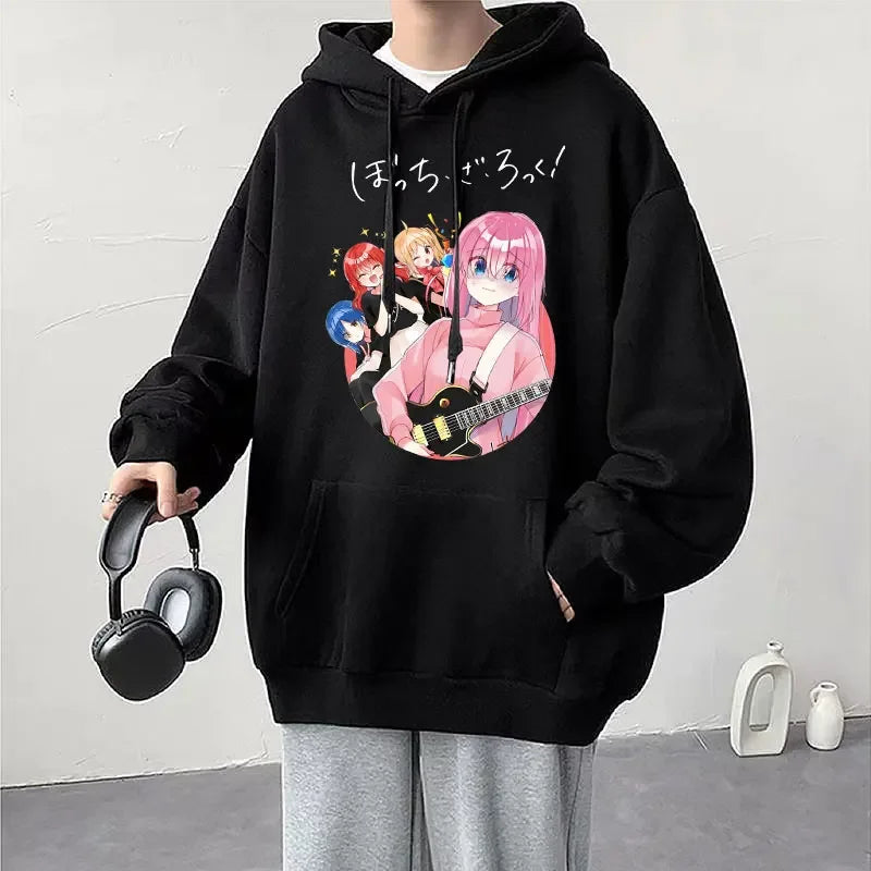 Bocchi Hoodie – Casual Fit, BOCCHI THE ROCK! - Eden of Clothes