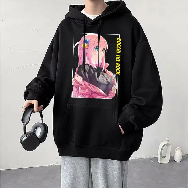 Bocchi Hoodie – Casual Fit, BOCCHI THE ROCK! - Eden of Clothes
