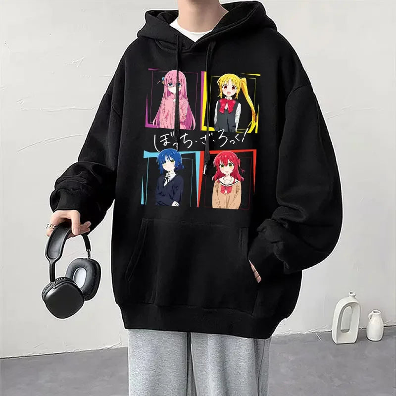 Bocchi Hoodie – Casual Fit, BOCCHI THE ROCK! - Eden of Clothes
