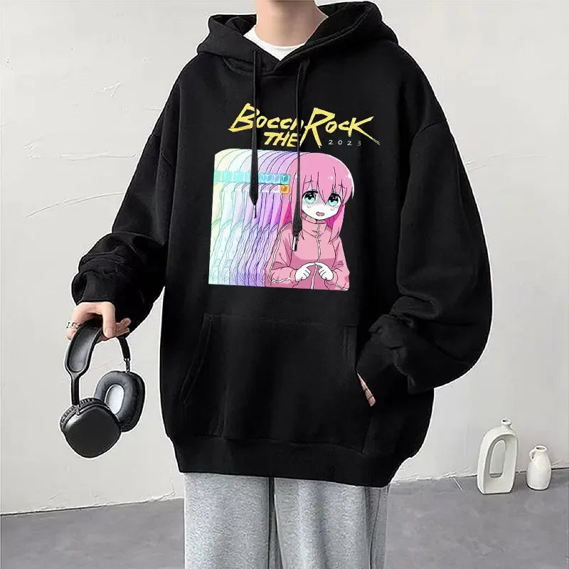 Bocchi Hoodie – Casual Fit, BOCCHI THE ROCK! - Eden of Clothes