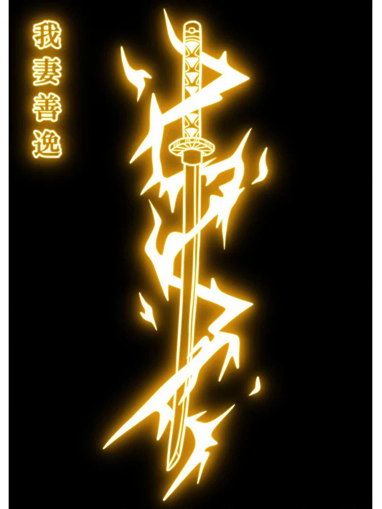 Neon Poster – Unique, Cartoon Anime Style - Eden of Clothes