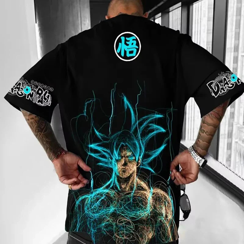 Characters Print T-Shirt – Stylish Design, Anime - Eden of Clothes