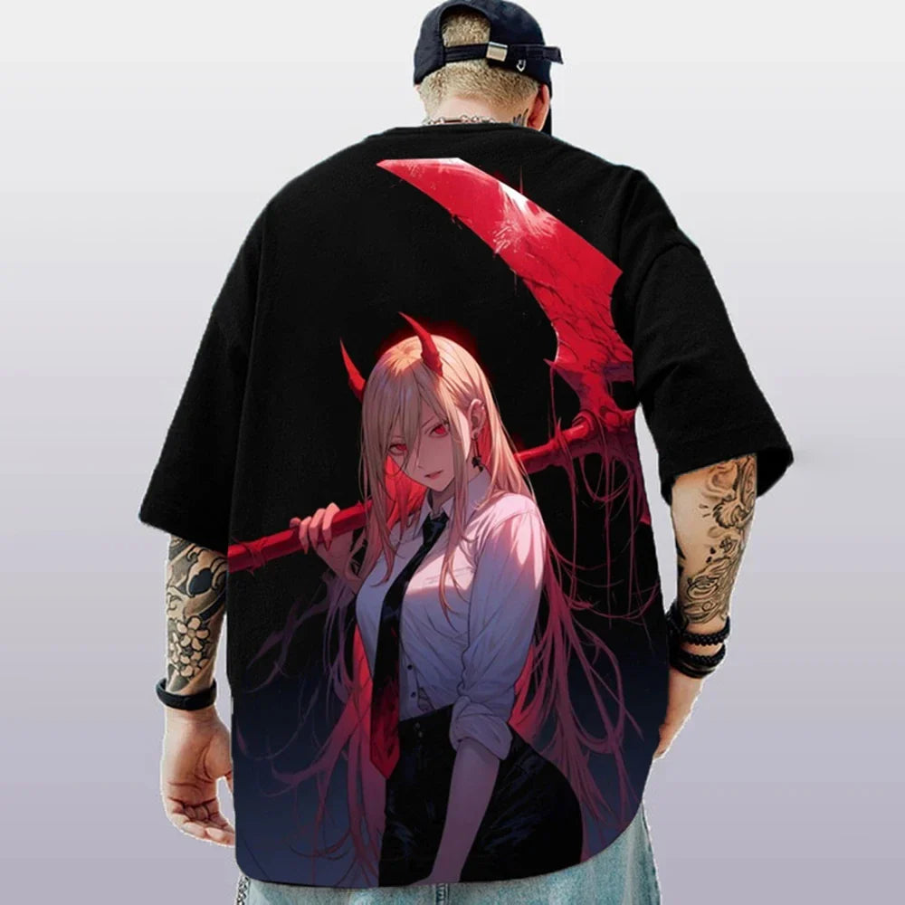 3D Print T-shirt – Vibrant Design, Anime Fashion - Eden of Clothes