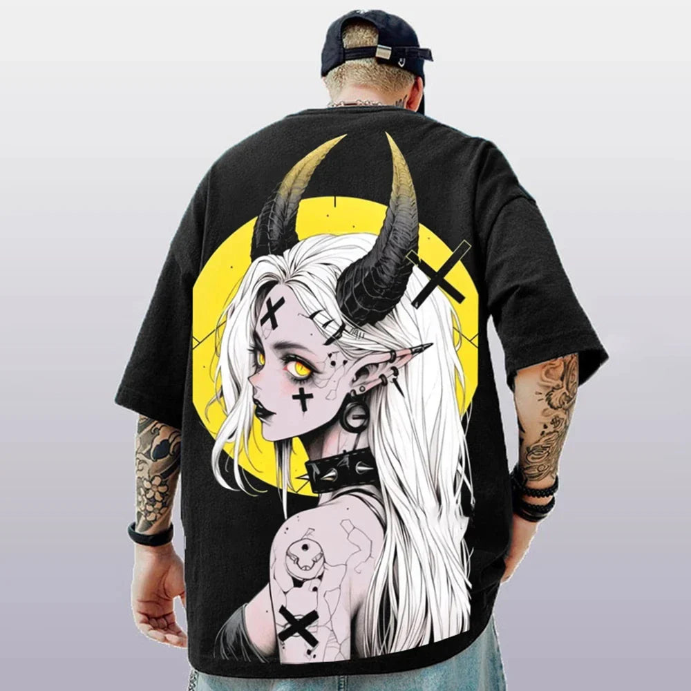 3D Print T-shirt – Vibrant Design, Anime Fashion - Eden of Clothes