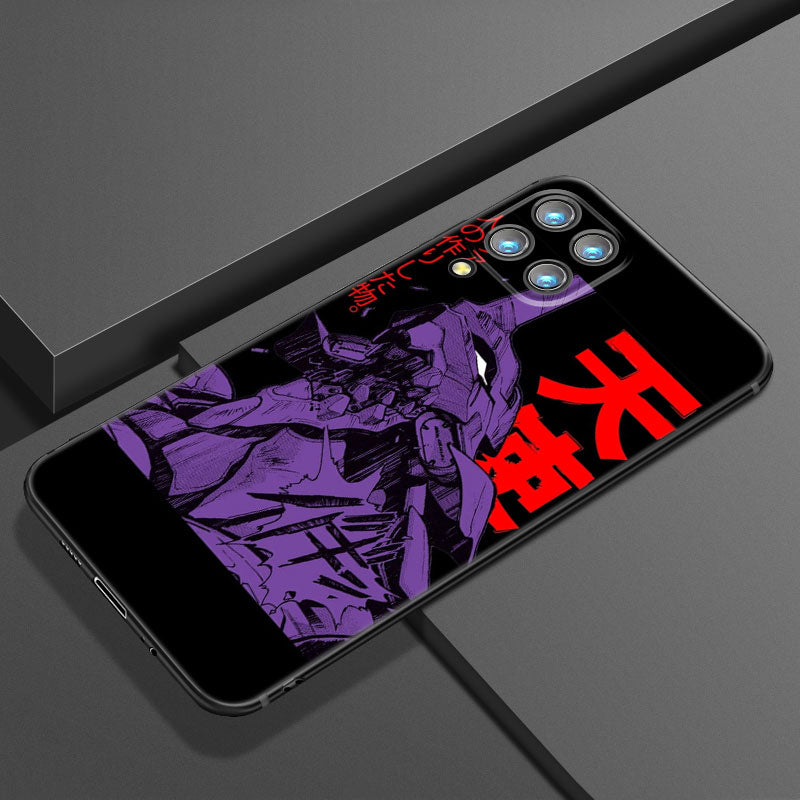 Anime Mecha Girl Phone Case – Futuristic Design for Samsung Galaxy - Eden of Clothes