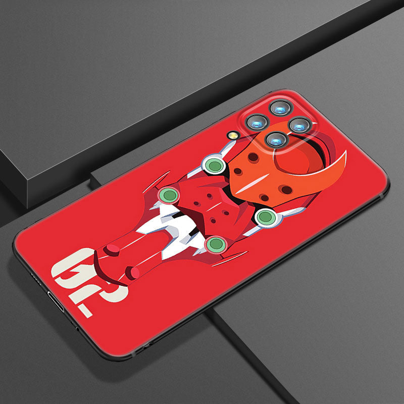 Anime Mecha Girl Phone Case – Futuristic Design for Samsung Galaxy - Eden of Clothes