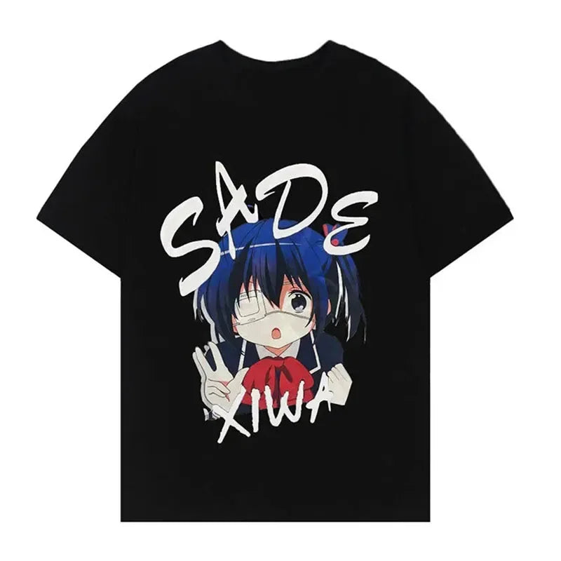 Harajuku T-shirt – Urban Aesthetic, Anime Style - Eden of Clothes