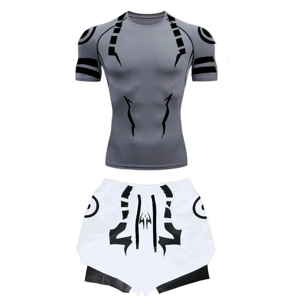 Compression Fitness Suit – Sorcerer Design, Jujutsu Kaisen - Eden of Clothes