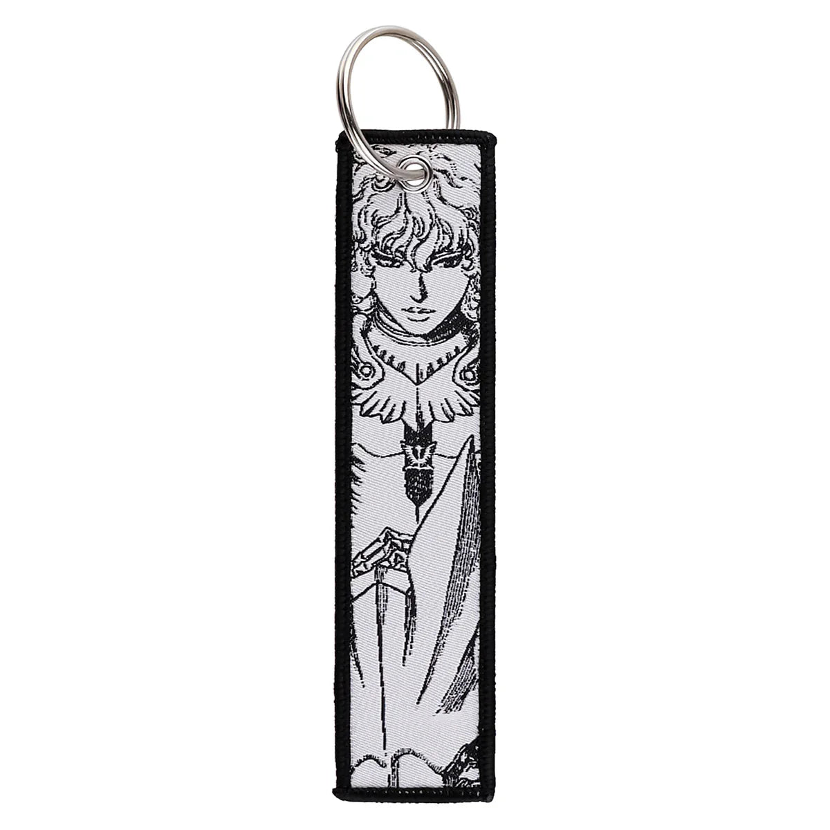 Anime Embroidered Keychain – Durable Fabric, Stylish Key Accessory - Eden of Clothes