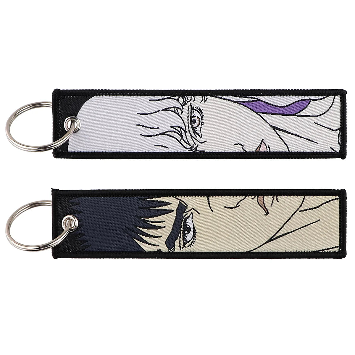 Anime Embroidered Keychain – Durable Fabric, Stylish Key Accessory - Eden of Clothes
