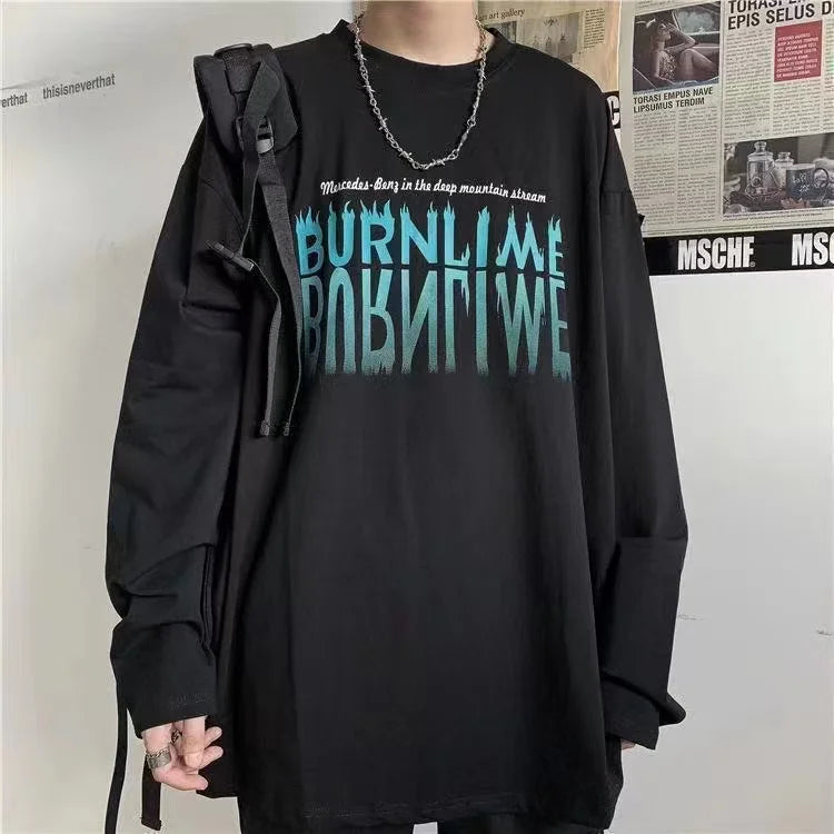 Long Sleeve T-shirt – Stylish Design, Anime Inspired - Eden of Clothes
