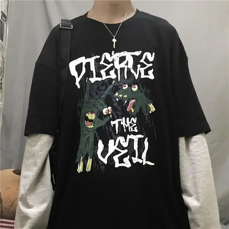 Long Sleeve T-shirt – Stylish Design, Anime Inspired - Eden of Clothes