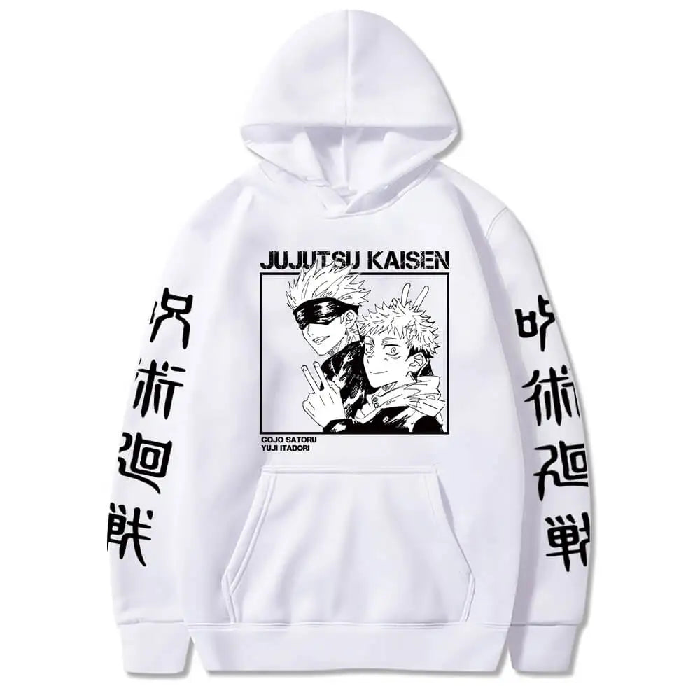 Character Print Sweatshirt – Graphic Design, Manga Style - Eden of Clothes