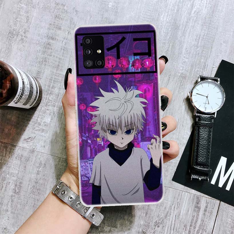 Vaporwave Glitch Phone Case – Anime-Inspired Design for Samsung Galaxy - Eden of Clothes
