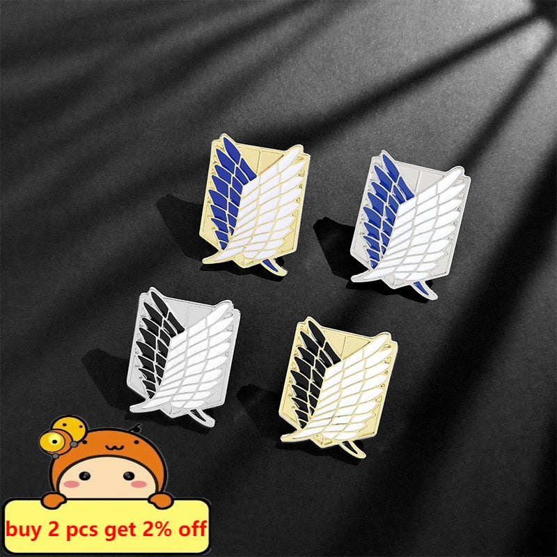 Enamel Pin – Character Design, Attack on Titan Eden of Clothes