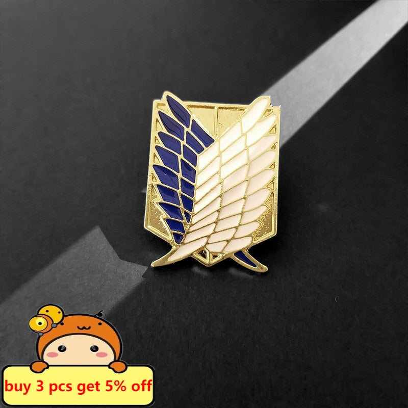 Enamel Pin – Character Design, Attack on Titan Eden of Clothes