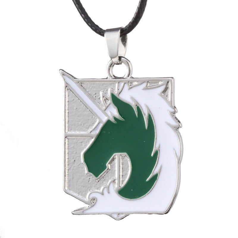 Attack on Titan Necklace – Anime-Inspired Design - Eden of Clothes