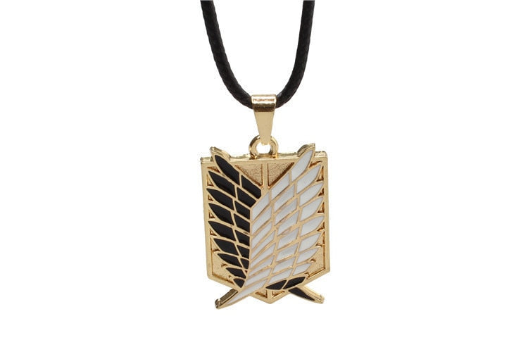 Attack on Titan Necklace – Anime-Inspired Design - Eden of Clothes