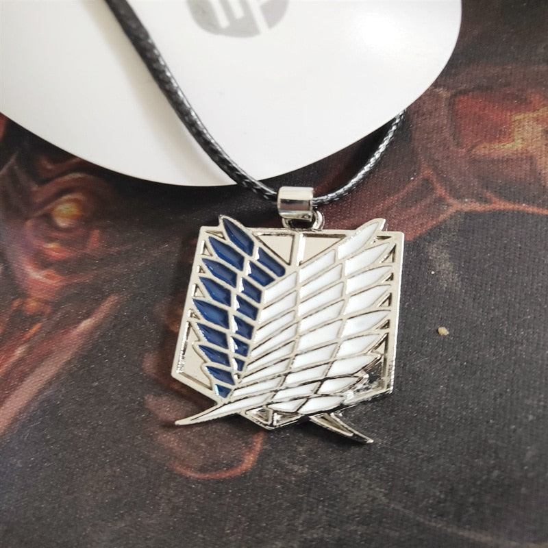 Attack on Titan Necklace – Anime-Inspired Design - Eden of Clothes