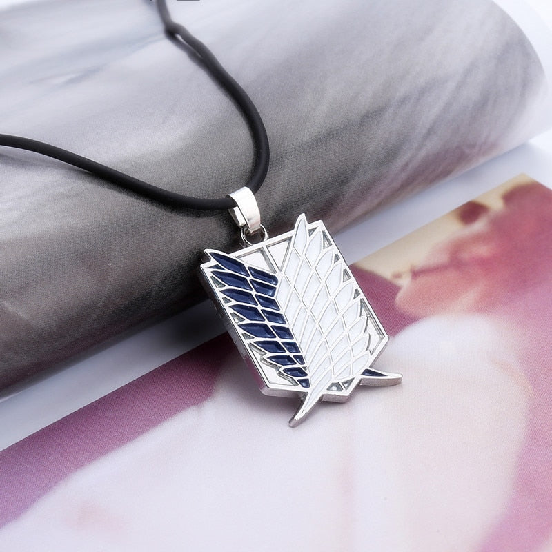 Attack on Titan Necklace – Anime-Inspired Design - Eden of Clothes