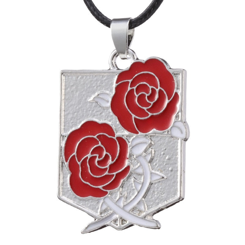 Attack on Titan Necklace – Anime-Inspired Design - Eden of Clothes