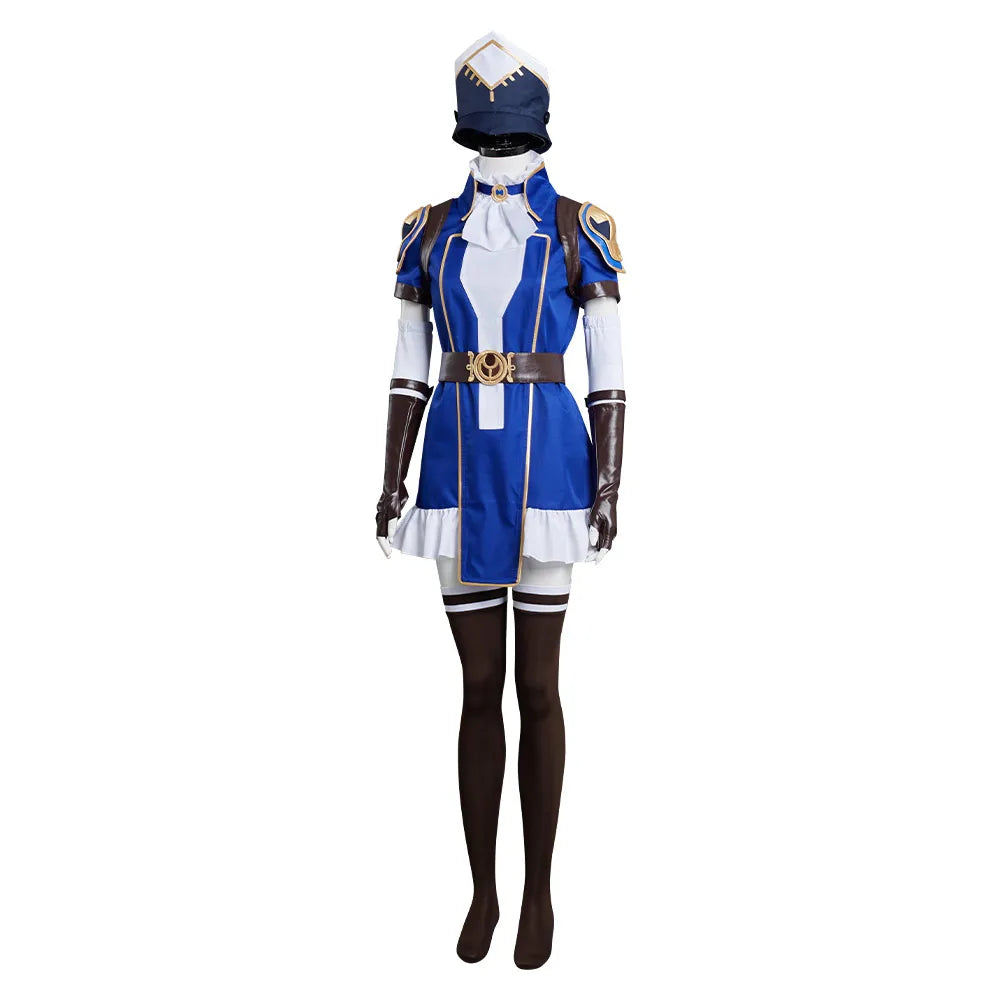 Caitlyn Cosplay Costume – Full Set, Arcane - Eden of Clothes