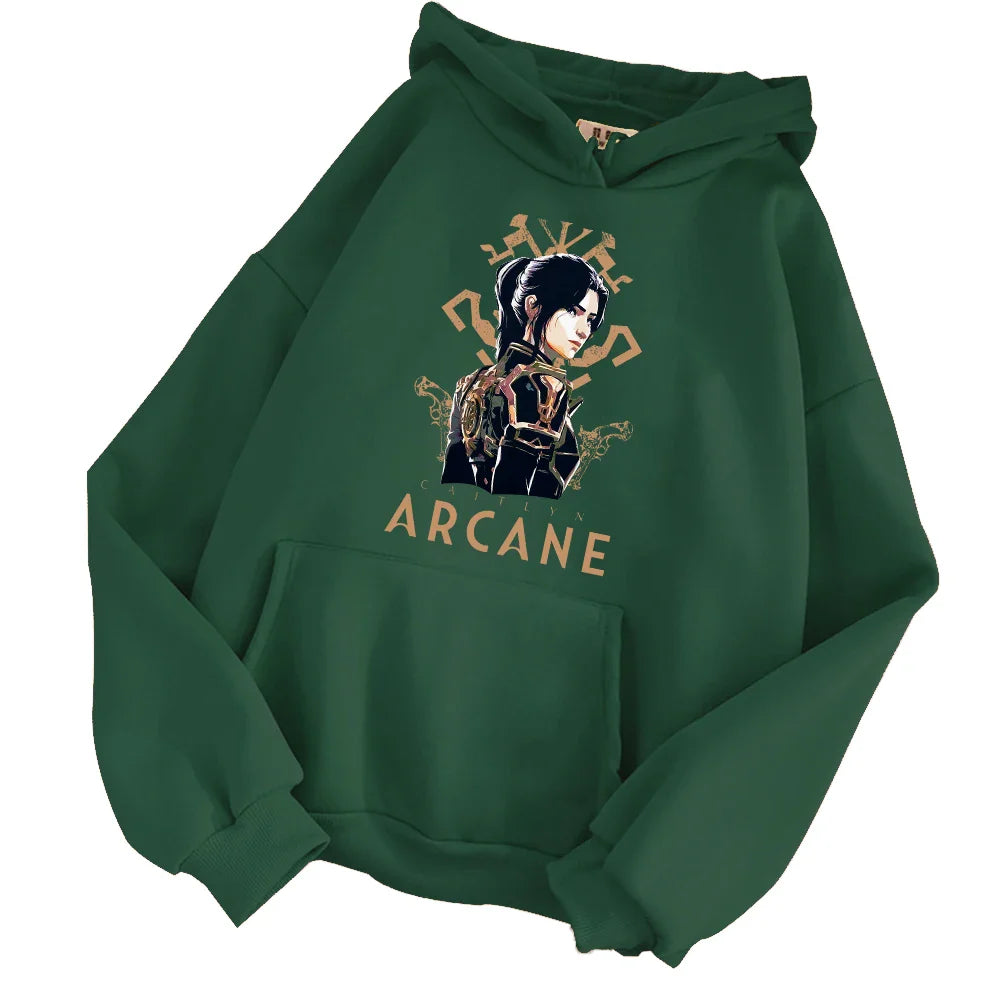 Caitlyn Hoodie – Stylish Design, Arcane - Eden of Clothes