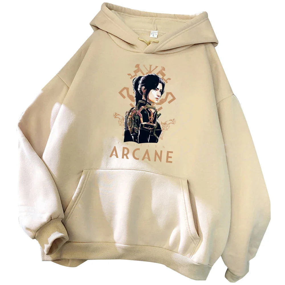 Caitlyn Hoodie – Stylish Design, Arcane - Eden of Clothes