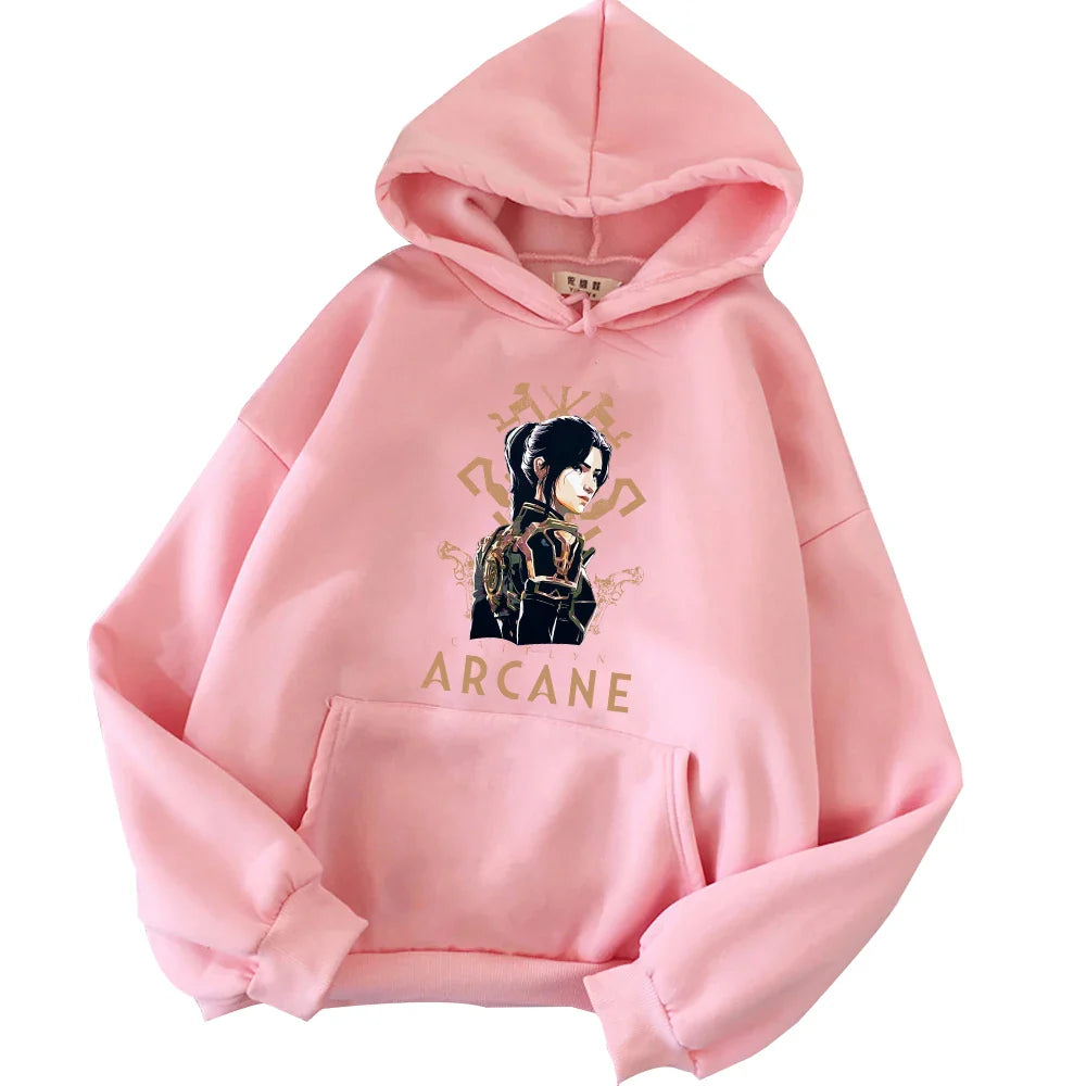 Caitlyn Hoodie – Stylish Design, Arcane - Eden of Clothes