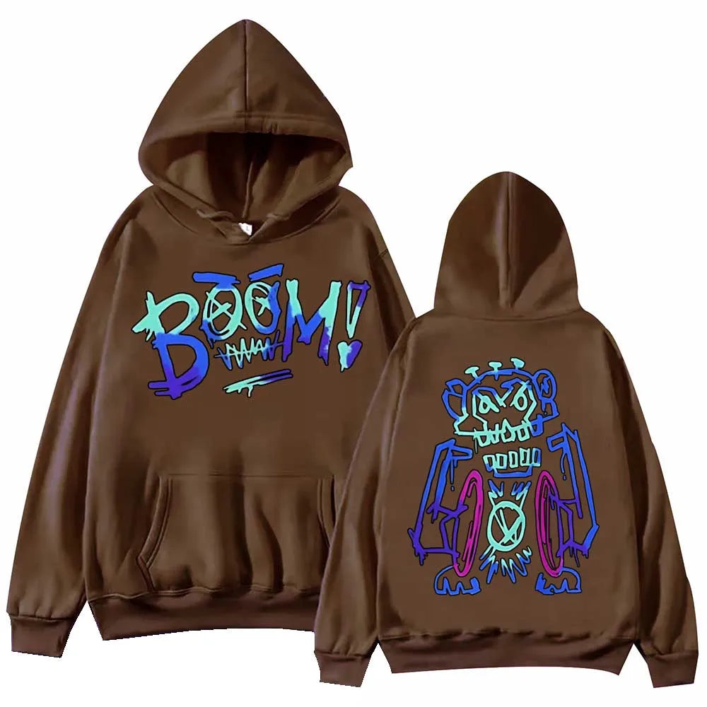 Graffiti Monkey Hoodie – Cozy, Arcane - Eden of Clothes
