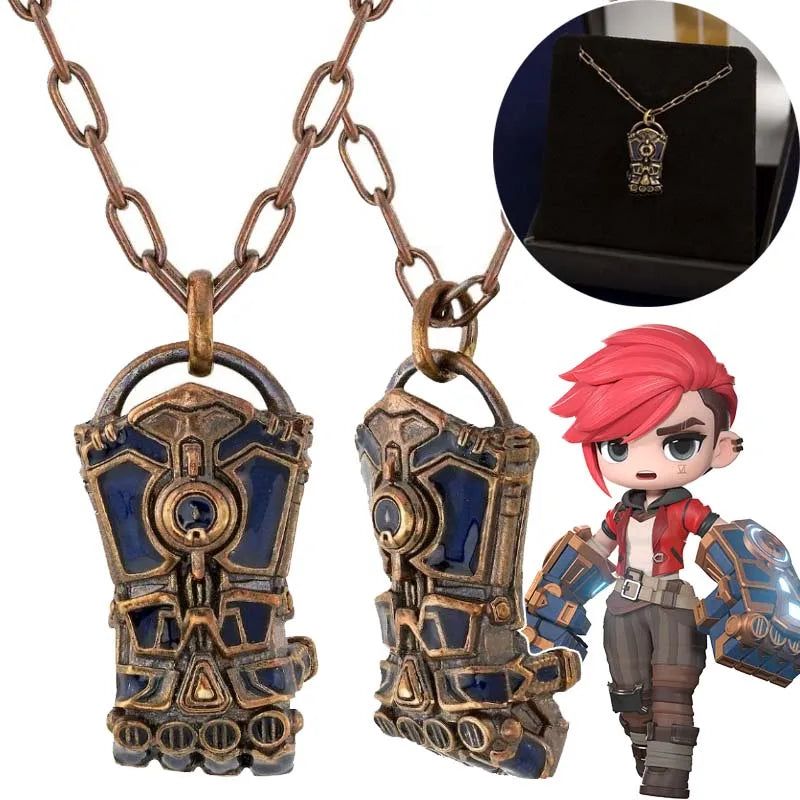 Vi Boxing Necklace – Fighter’s Spirit, Arcane - Eden of Clothes