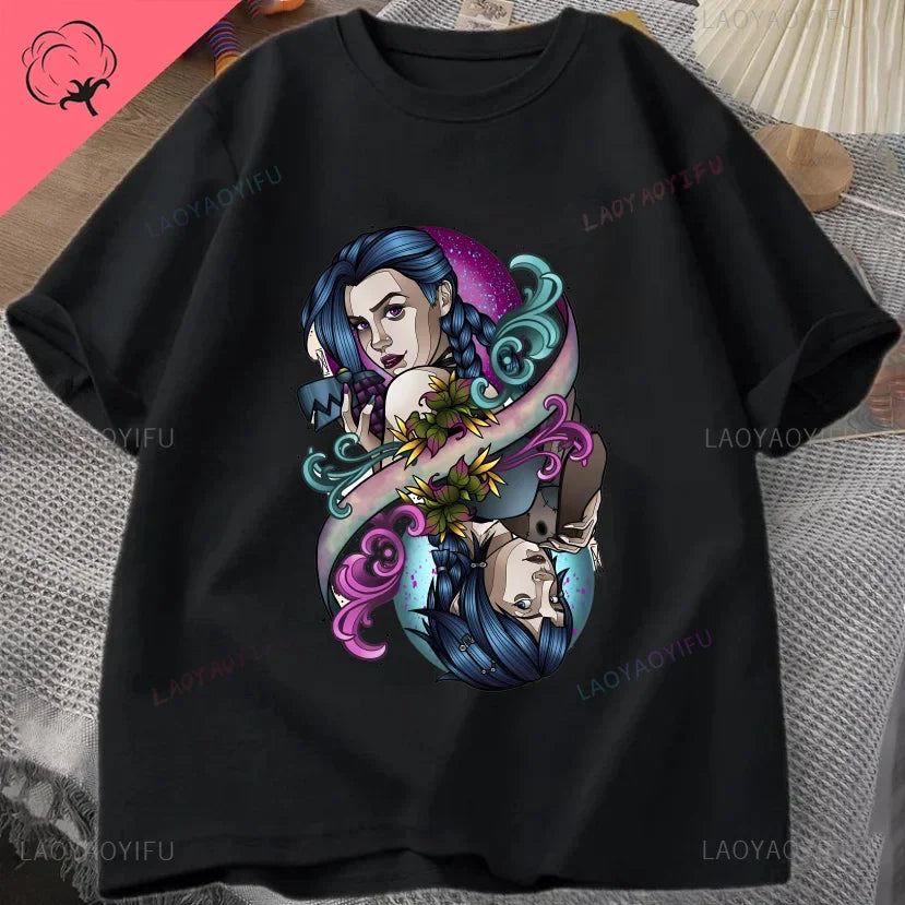 Arcane League of Legends T-Shirt - Eden of Clothes