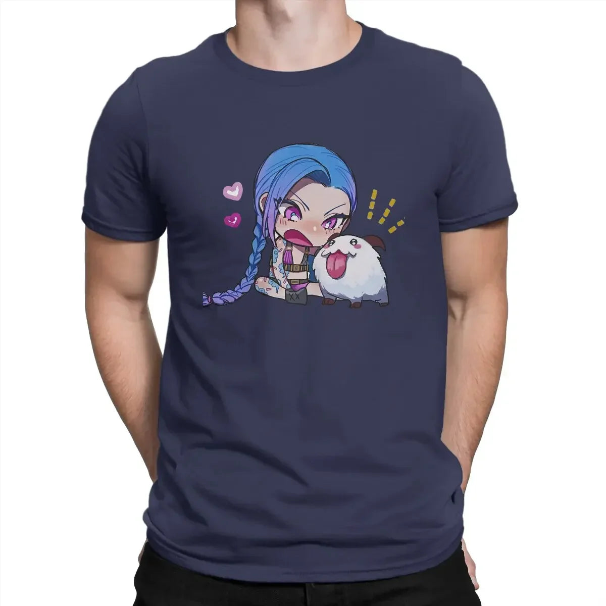Short Sleeve T-Shirt – Jinx Design, Arcane - Eden of Clothes