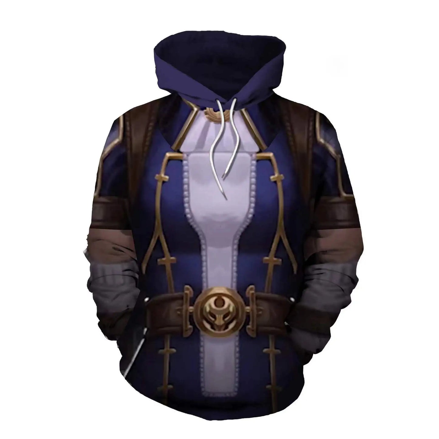 Vi Cosplay Hoodie – Character Design, Arcane - Eden of Clothes