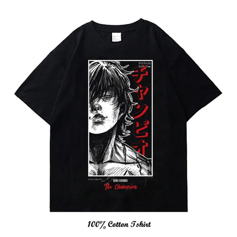 Cotton Crew T-Shirt – Casual Fit, Baki - Eden of Clothes