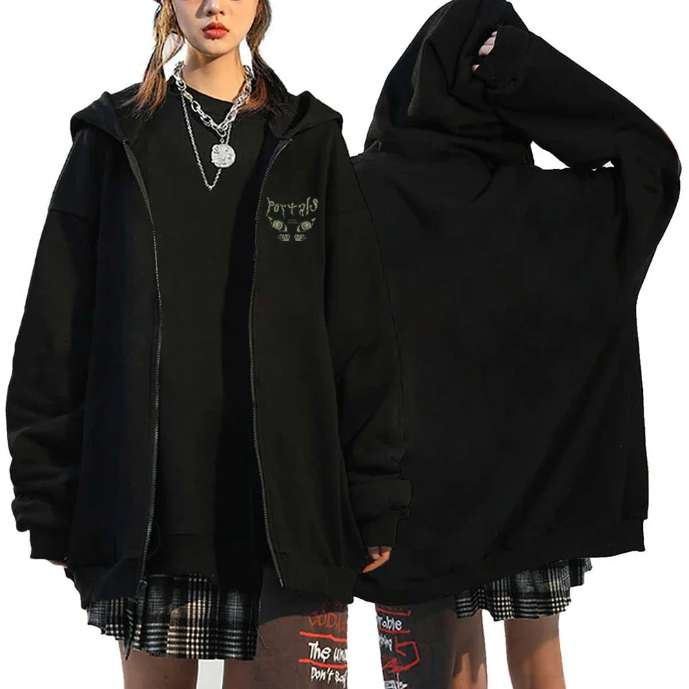 Casual Zip-Up Hoodie – Comfortable Design, Everyday Wear - Eden of Clothes