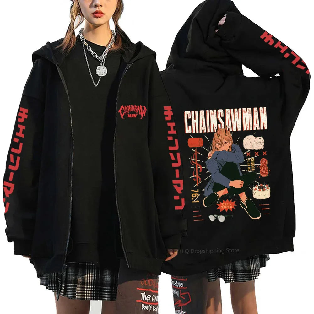 Denji Jacket – Chainsaw Man, Anime Style Design - Eden of Clothes