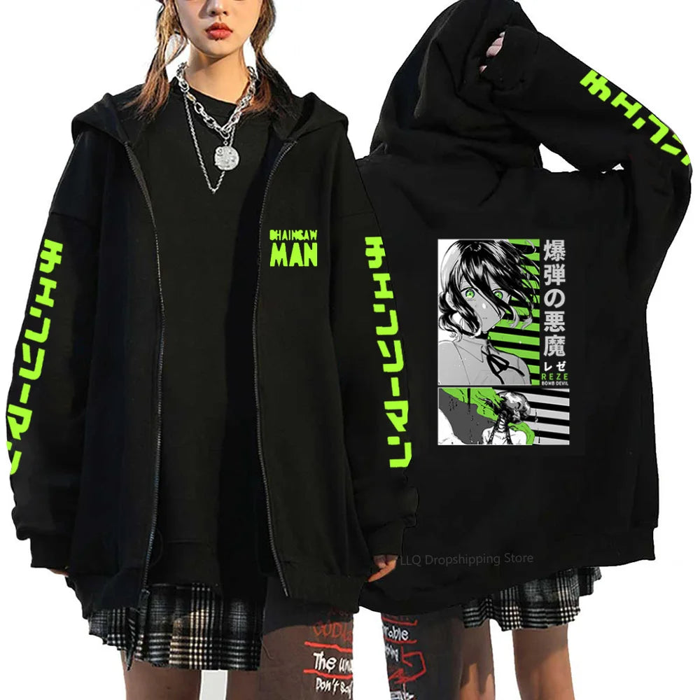 Denji Jacket – Chainsaw Man, Anime Style Design - Eden of Clothes