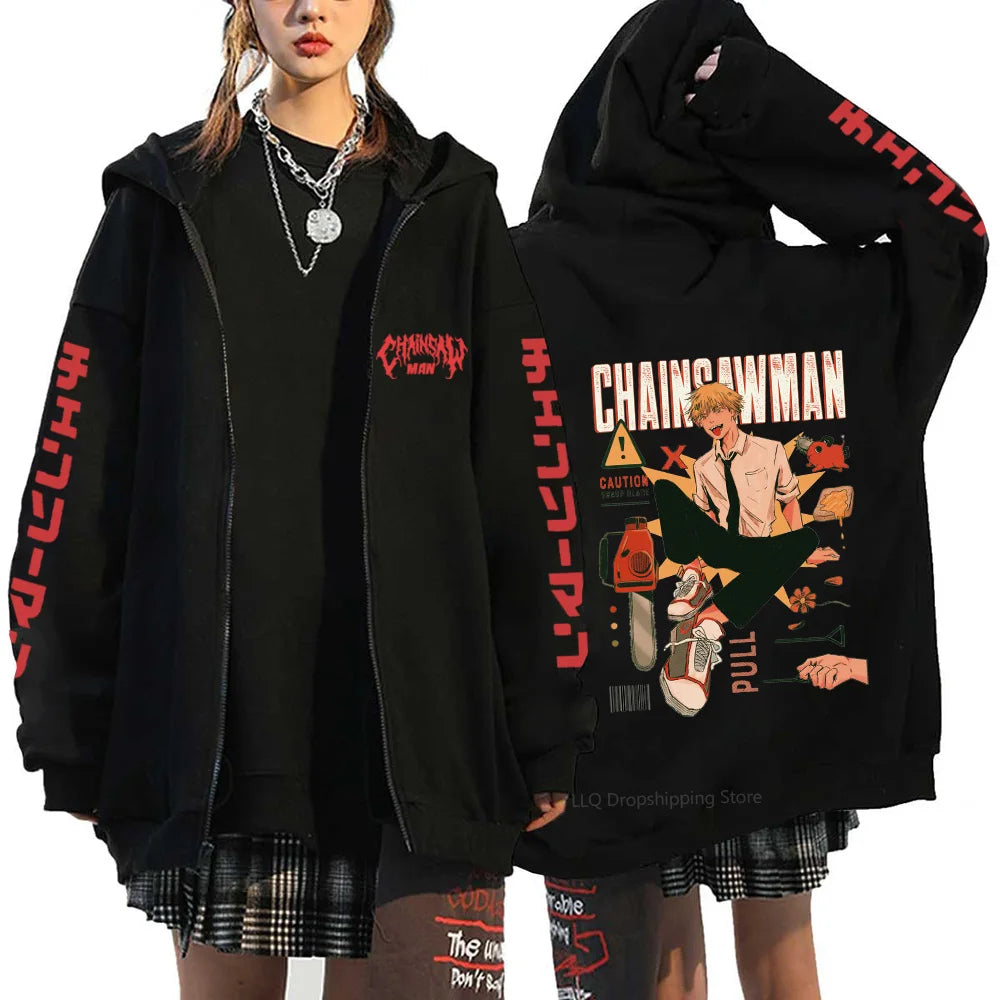 Denji Jacket – Chainsaw Man, Anime Style Design - Eden of Clothes