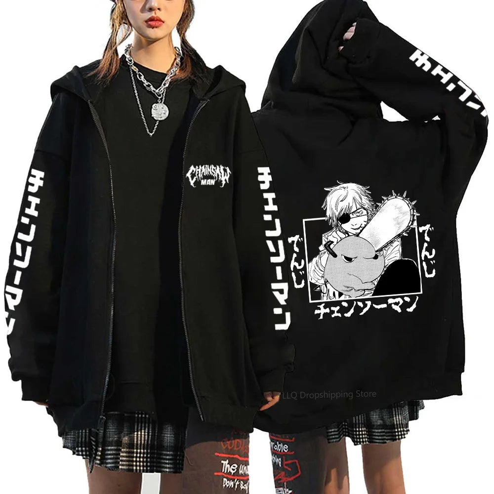 Denji Jacket – Chainsaw Man, Anime Style Design - Eden of Clothes