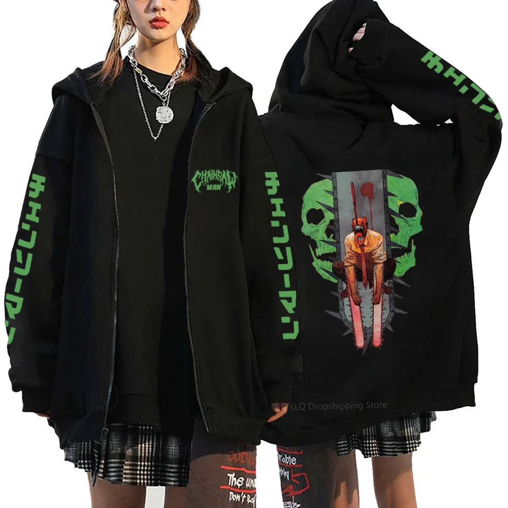 Denji Jacket – Chainsaw Man, Anime Style Design - Eden of Clothes
