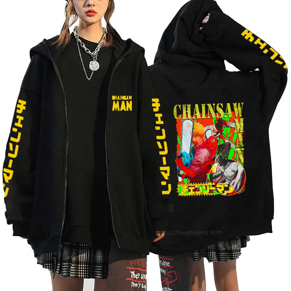Denji Jacket – Chainsaw Man, Anime Style Design - Eden of Clothes