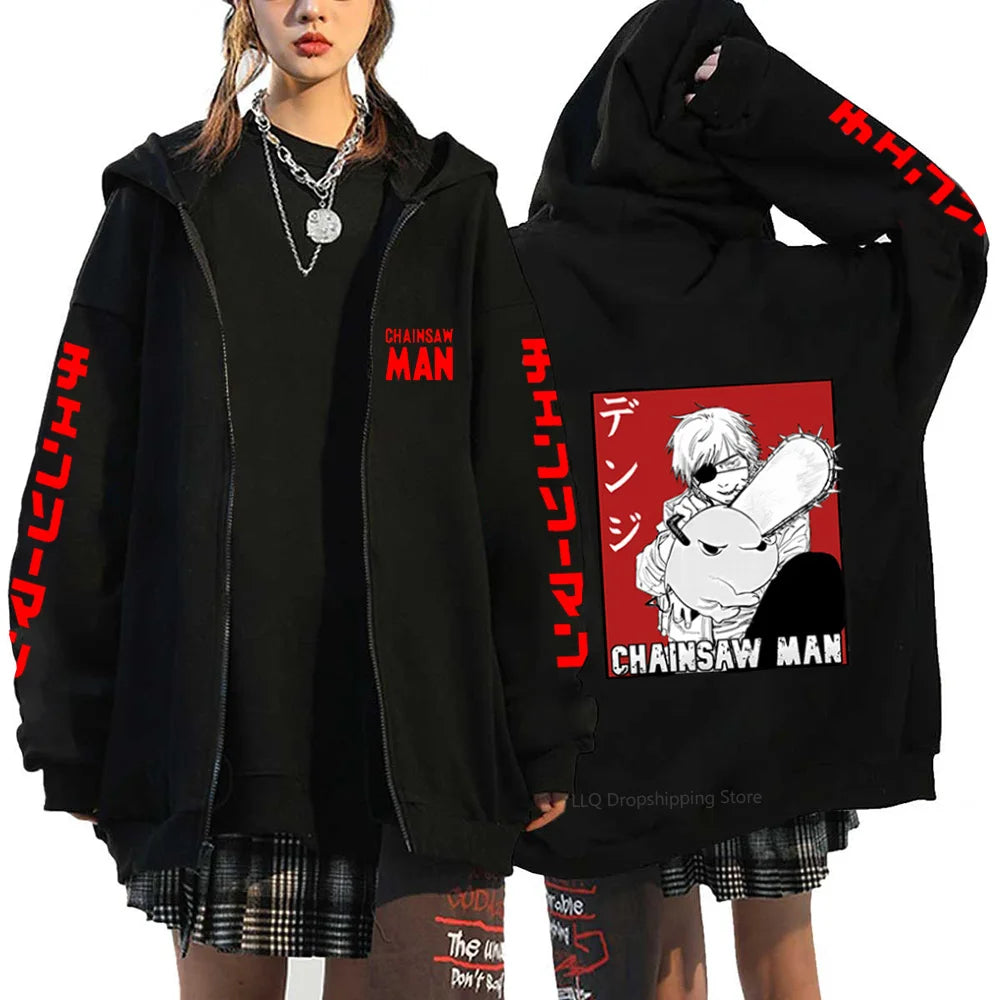 Denji Jacket – Chainsaw Man, Anime Style Design - Eden of Clothes
