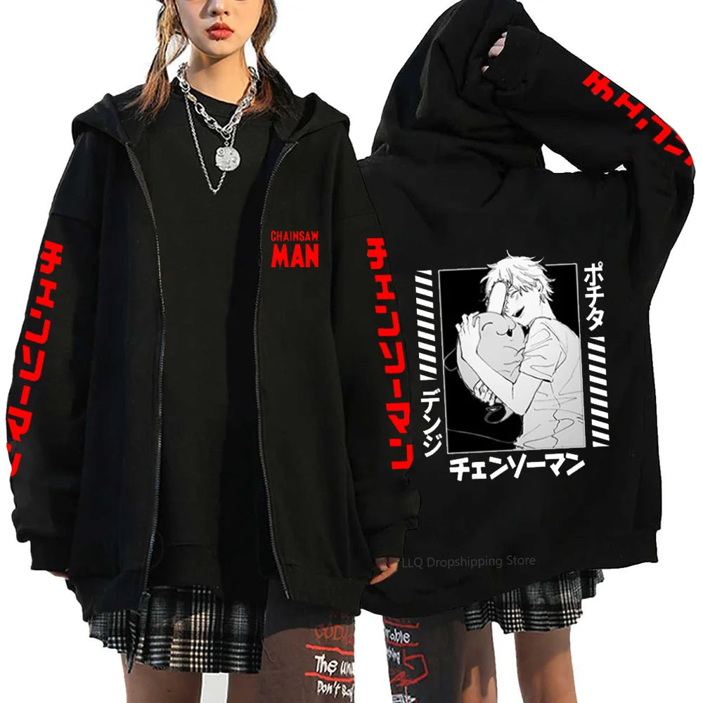 Denji Jacket – Chainsaw Man, Anime Style Design - Eden of Clothes